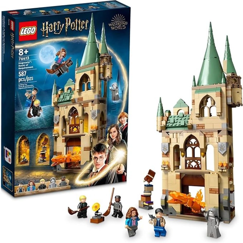 LEGO Harry Potter Hogwarts: Room of Requirement Building Set 76413 Castle Buildi